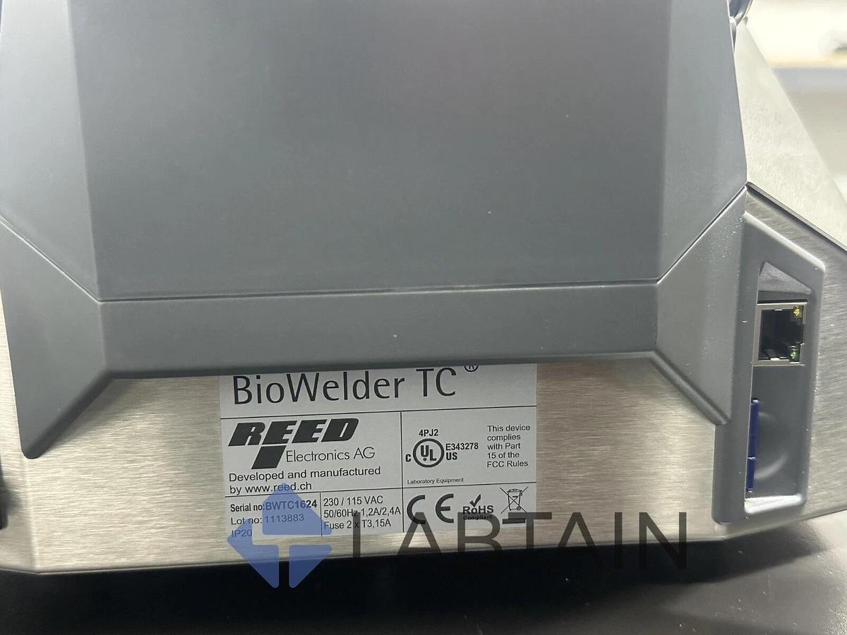 Used Sartorius Stedim Biotech BioWelder TC Tube Welder w/ Tube Holder – Only 135 Welds – Tested