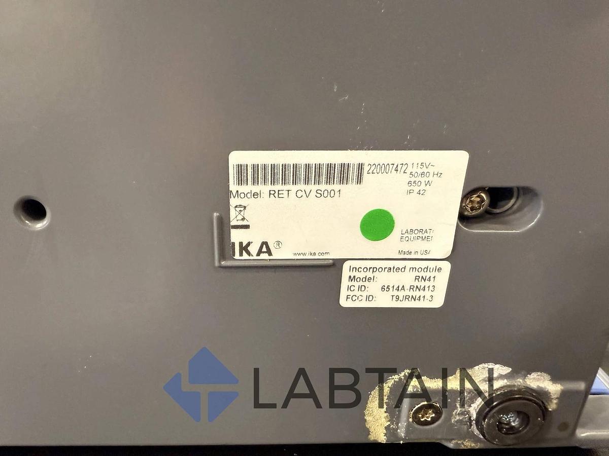 Used IKA RET CV S001 Control-Visc Magnetic Stirrer