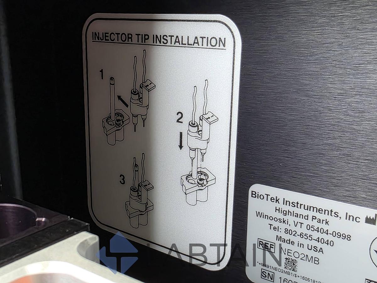 Used Agilent BioTek Synergy Neo2 Hybrid Multi-Mode Microplate Reader (NEO2MB) with Filter Cube Set — Used