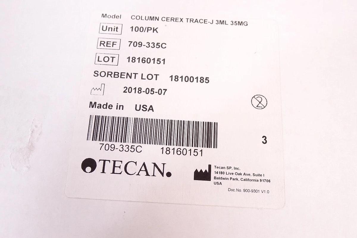 Tecan Column Cerex Trace-J 3ML 35MG | 709-335C | 100/pk