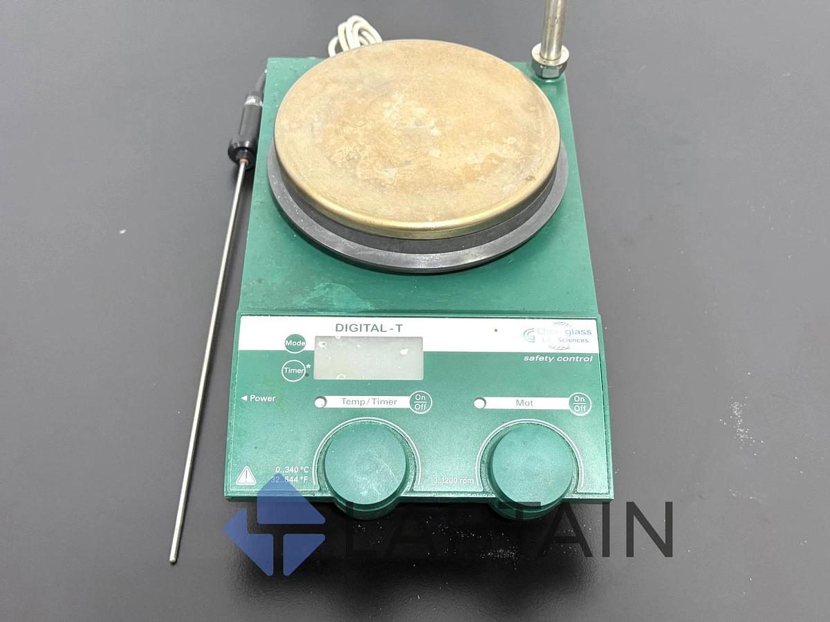Used Chemglass RET S21 Magnetic Stirrer with Heating
