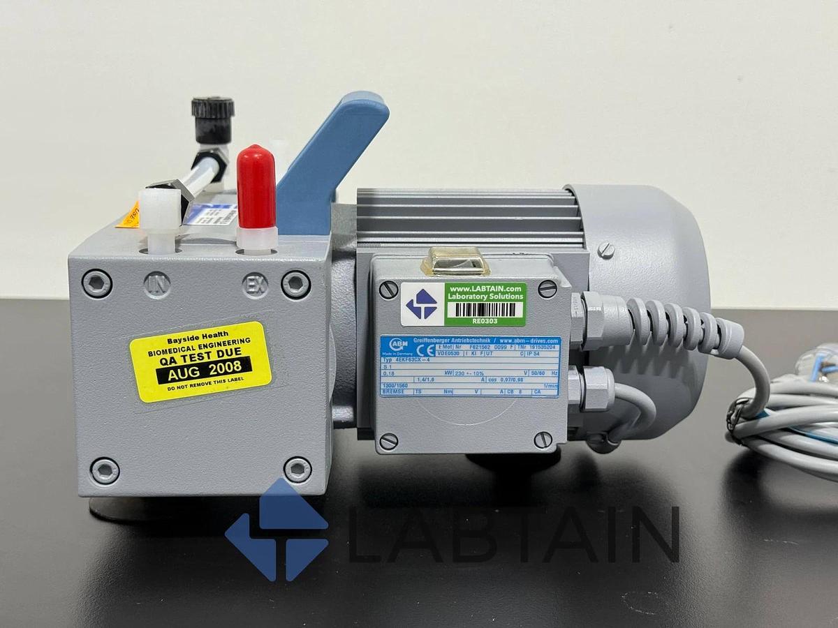 Used Vacuubrand MZ 2C Diaphragm / Membrane Vacuum Pump – Oil-Free, Chem-Resistant – Excellent Condition