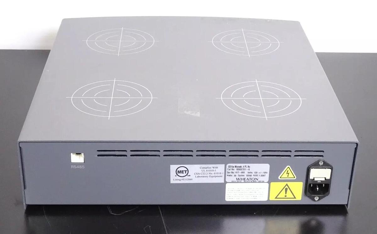 Used Wheaton Micro-Stir W900701-A – 4-Position Slow-Speed Magnetic Stirrer – Excellent Condition