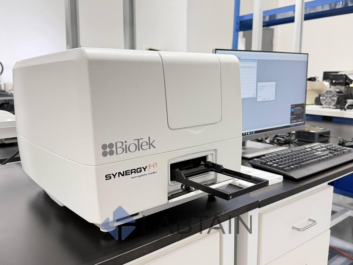 Used BioTek Synergy H1M Multi-Mode Microplate Reader with Gen5 PC Workstation Used