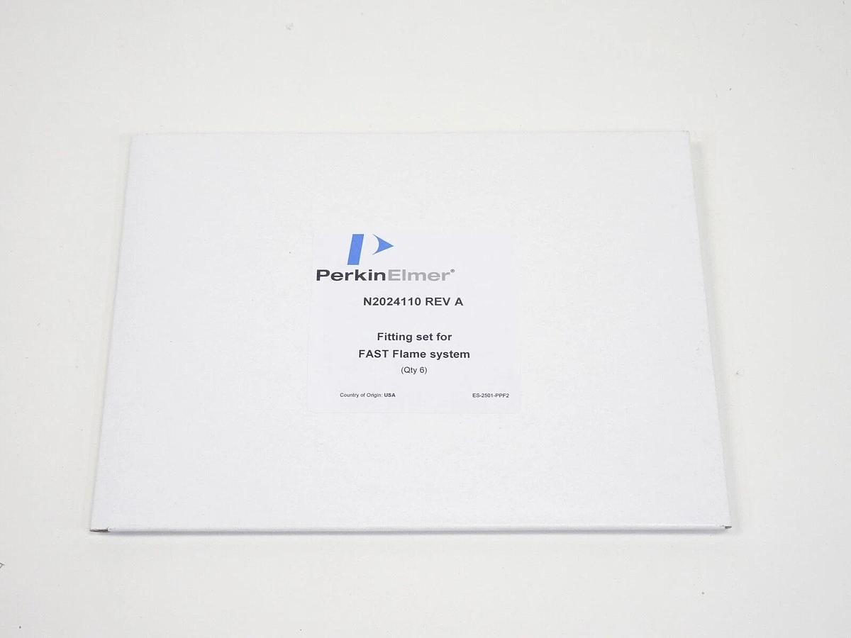Perkin Elmer N2024110 Fitting Set for FAST Flame System (Qty 6)