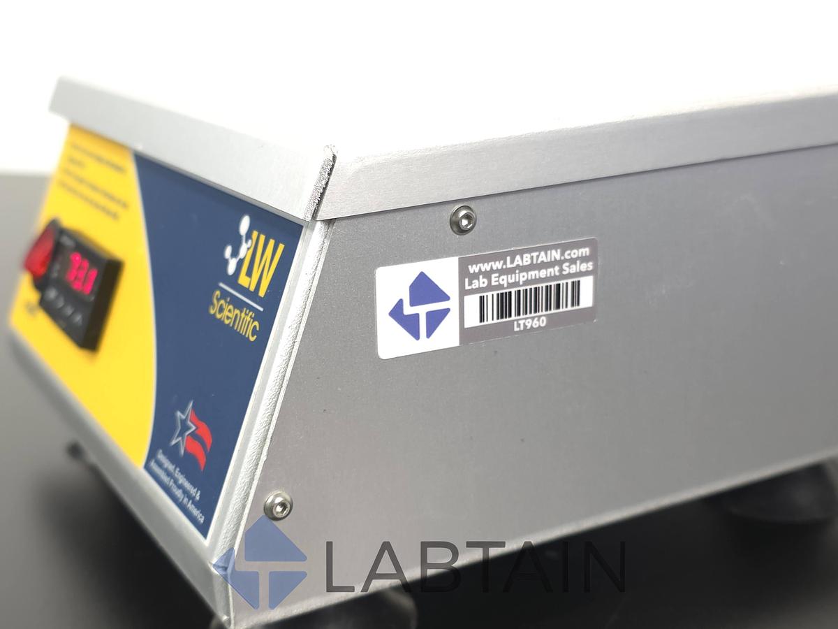Used LW Scientific Digital Slide Warmer Histology Tissue Heating Dry Bath 12V Used