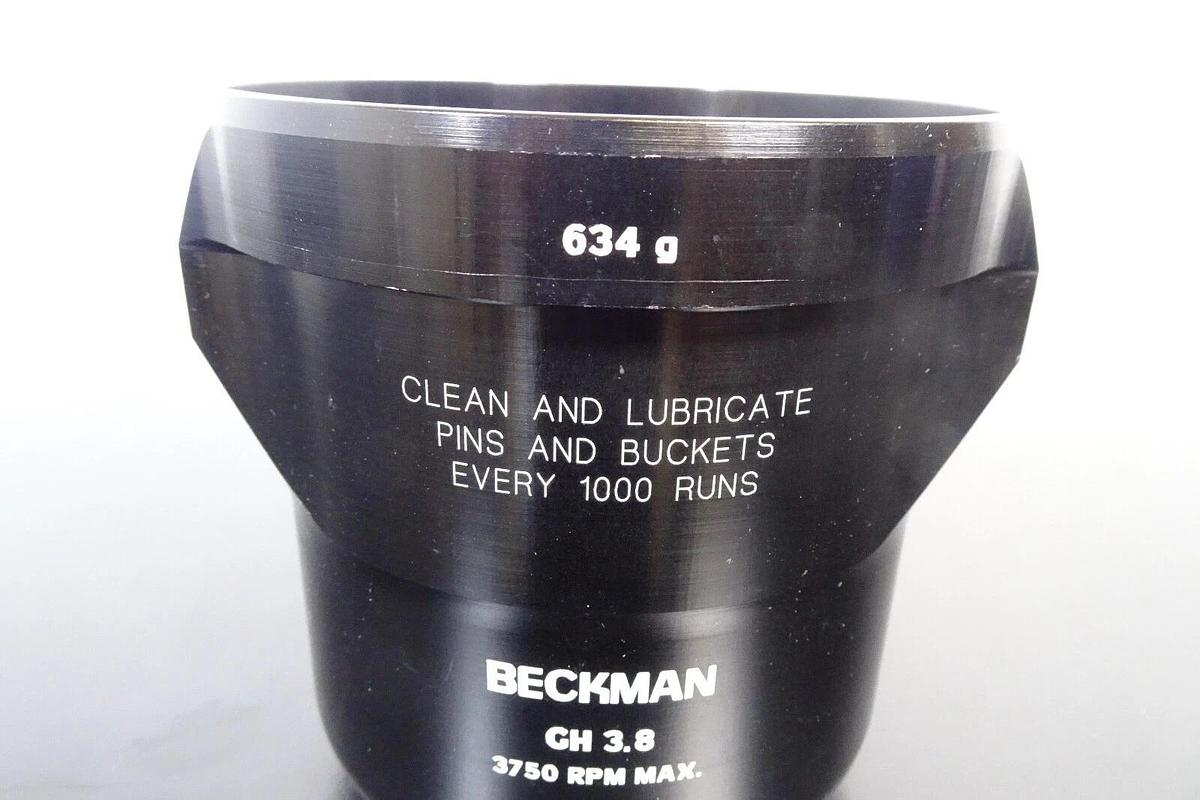 Used Beckman Coulter GH-3.8 Centrifuge Bucket 634g – Tested