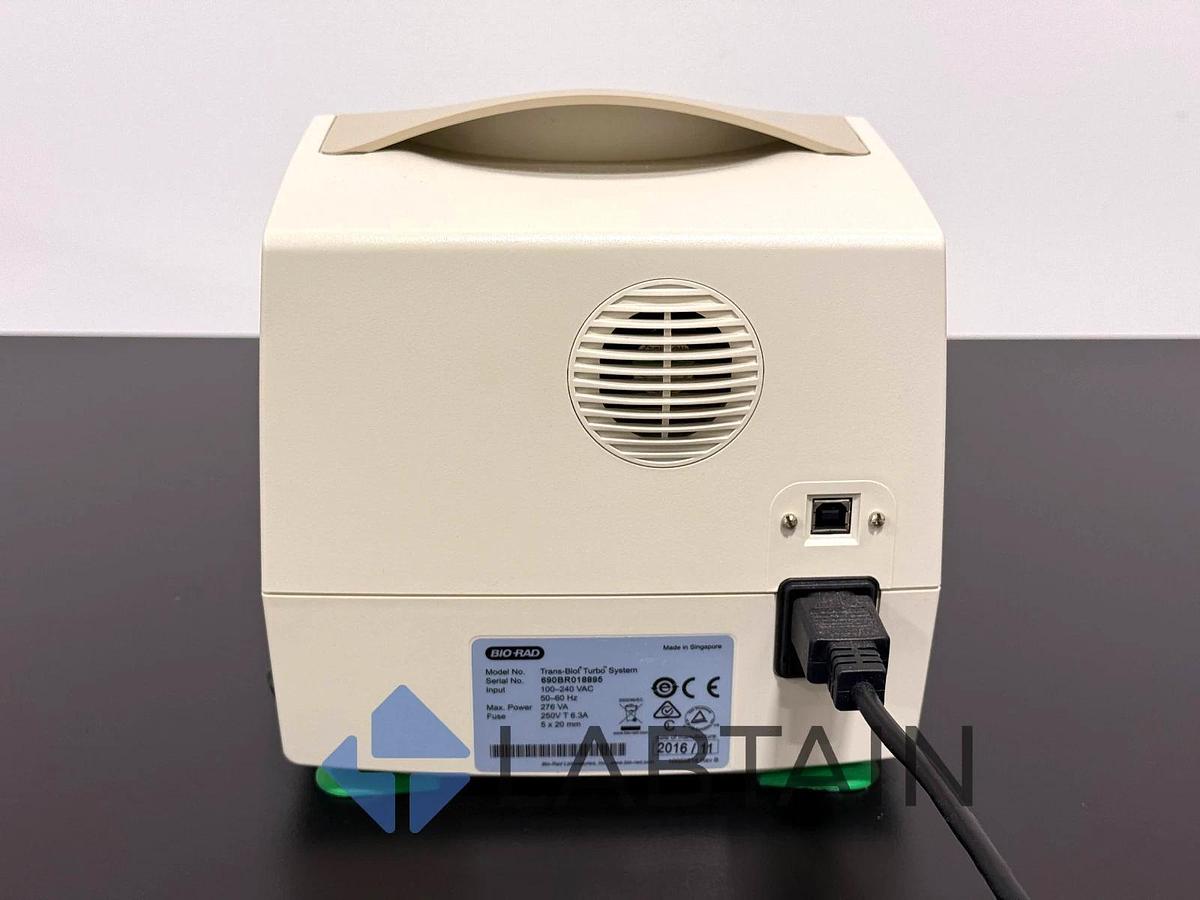 Used BioRad Trans-Blot Turbo Transfer System – With Cassettes – Serial No. 690BR018895
