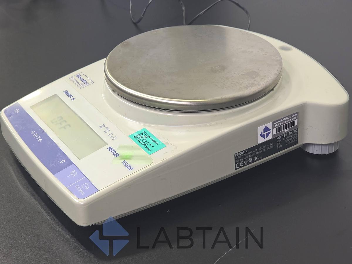 Used Mettler Toledo PB8001-S Precision Balance (8100g x 0.1g) Used