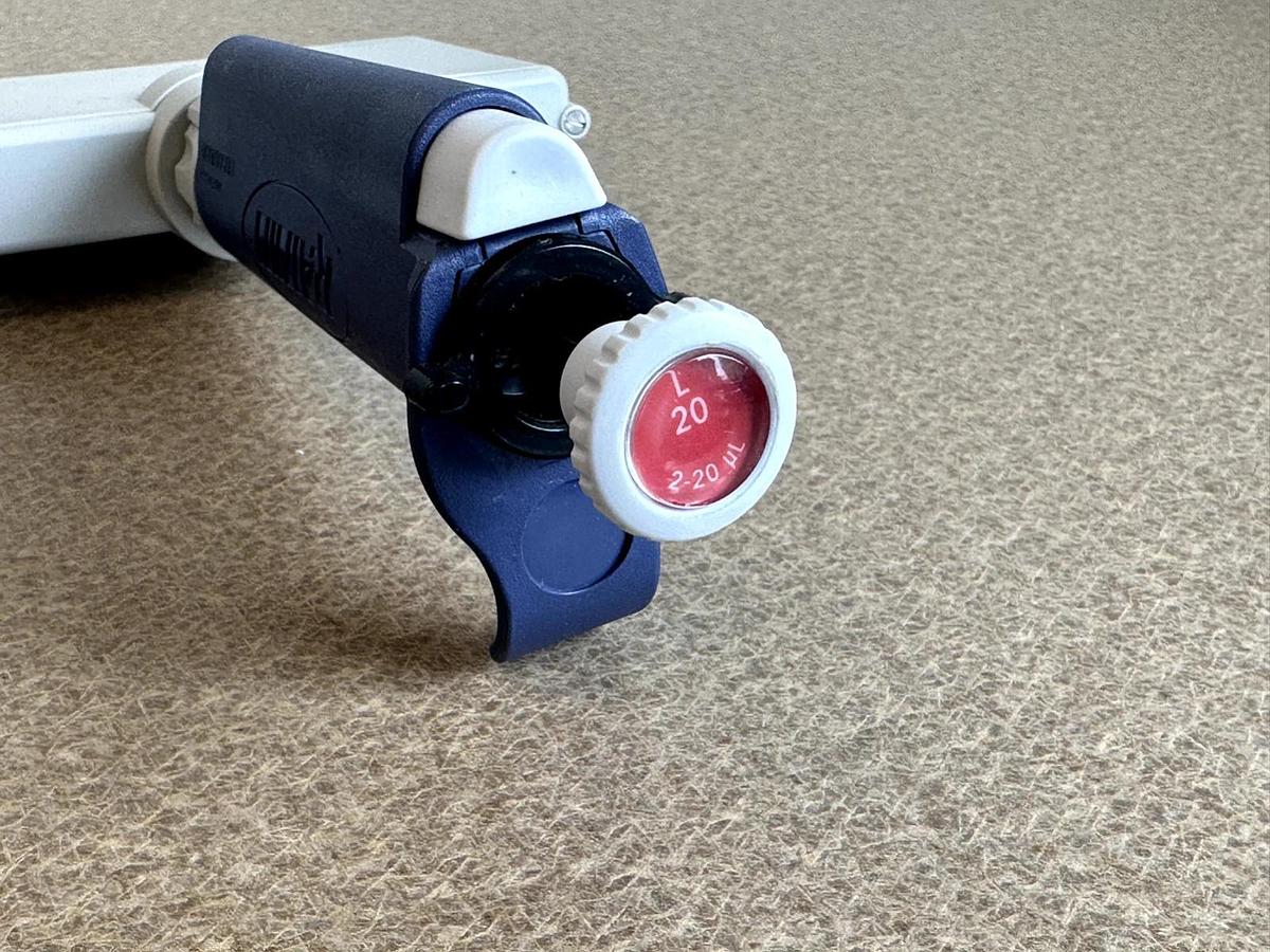 Used Rainin Pipet-Lite L-20 | 2-20uL | 12-Channel Pipette w/Warranty * NICE