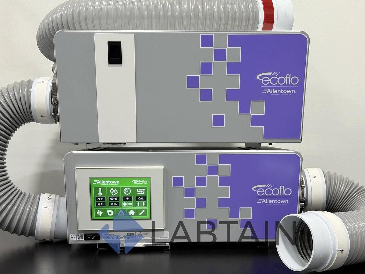 Used Allentown EcoFlo ETS110GR Wireless Rack Monitoring System – HEPA Filter & Touchscreen – Used Working Condition