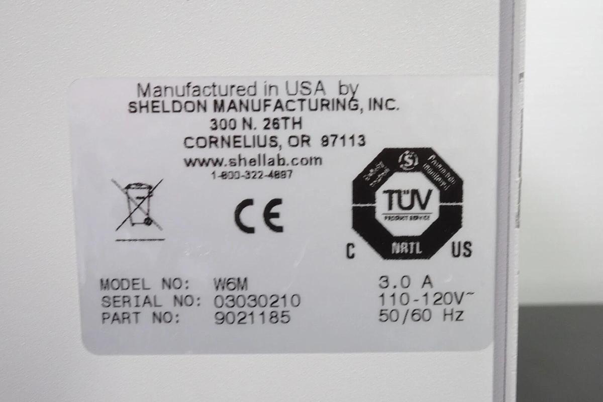 Used Shel-Lab Sheldon W6M General Purpose Single Chamber Water Bath | 9021185