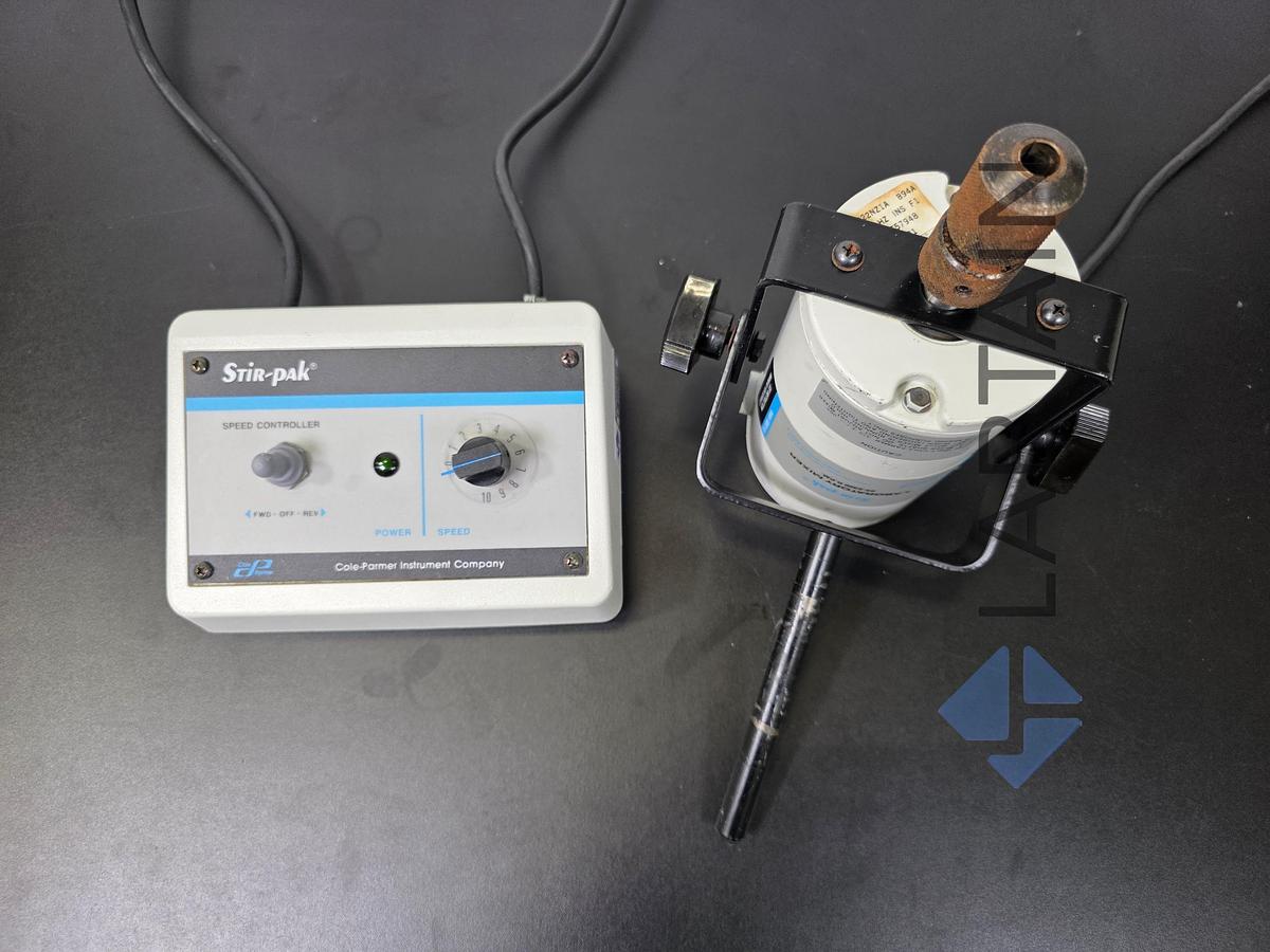 Used Cole-Parmer Stir-Pak Laboratory Mixer System (Model 50002-30 / 50002-02)