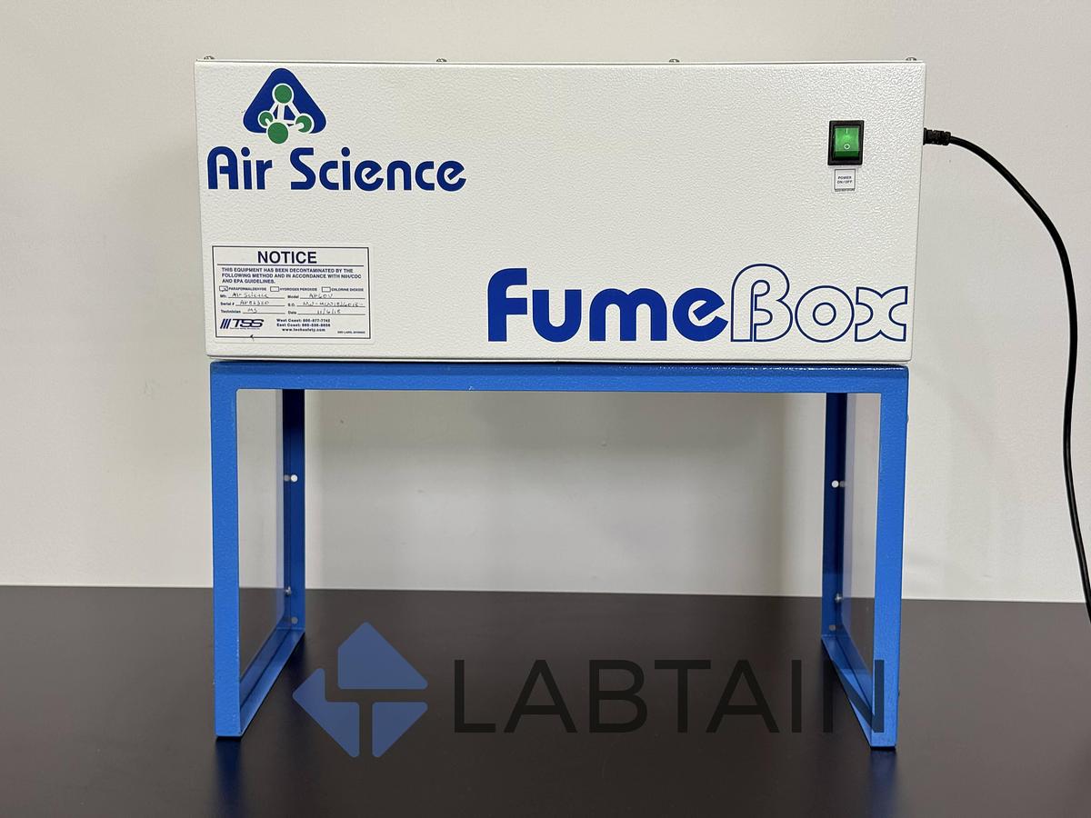 Used Air Science Fume Box AP60V Portable Ductless Fume Hood Filtration Workstation AP82320 – Tested