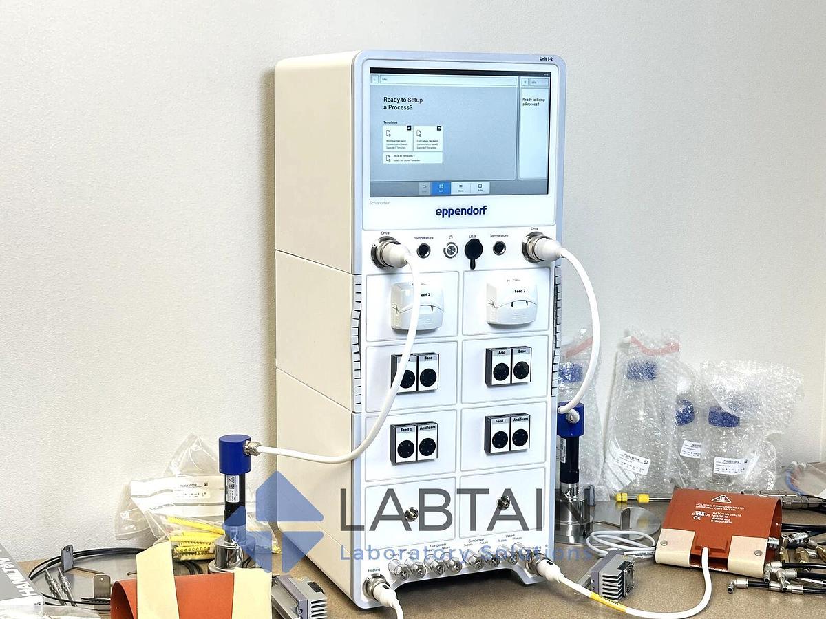Used Eppendorf SciVario Twin Fermenter/Bioreactor System -