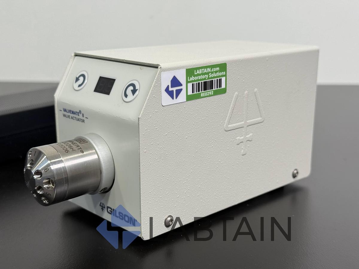 Used Gilson Valvemate II HPLC Valve Actuator – For Chromatography Systems – S/N 331B3C005U – Used