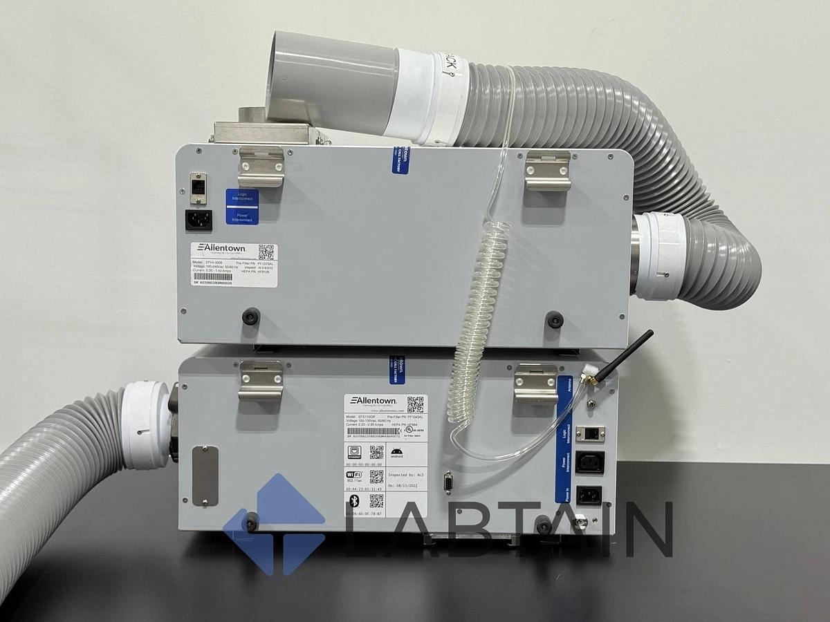 Used Allentown EcoFlo ETS110GR Wireless Rack Monitoring System w/HEPA and Touchscreen