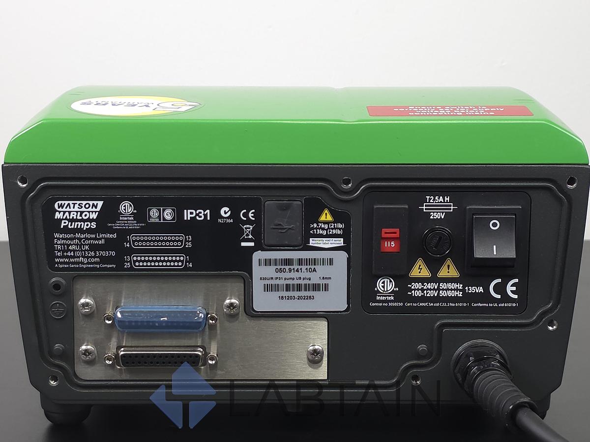 Used Watson-Marlow 530U/R Universal Peristaltic Pump w/ 520R Pumphead (1.6mm) Excellent Condition