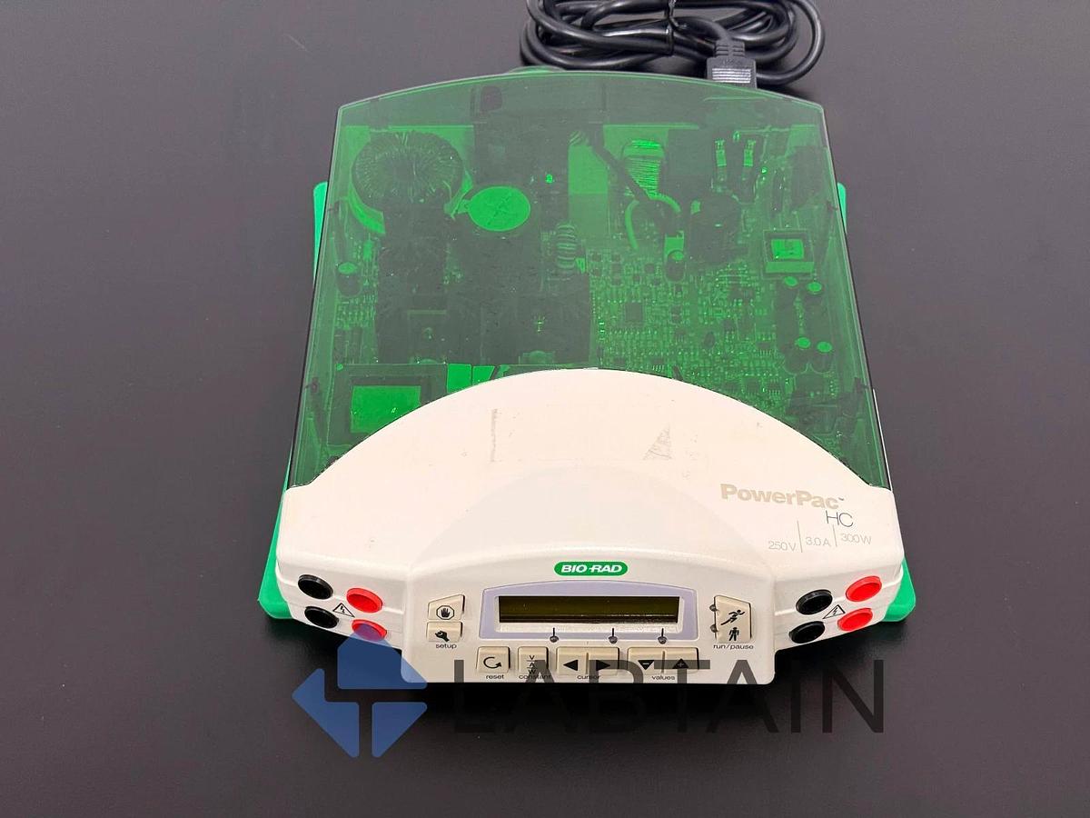 Used BIO-RAD PowerPac HC High-Current Electrophoresis Power Supply 400VA VGC