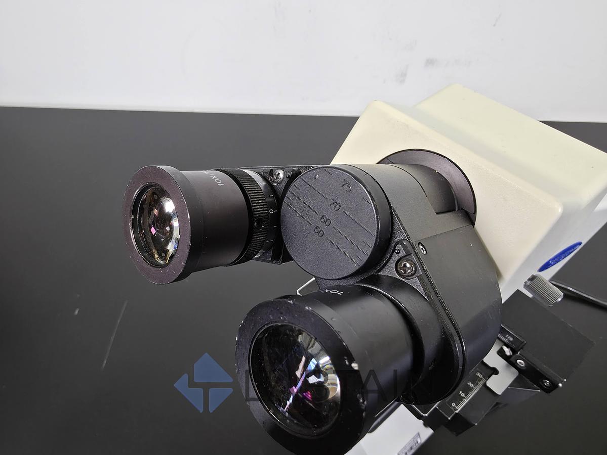 Used Olympus CX21FS1 Binocular Biological Microscope | 4X, 10X, 40X, 100X Objectives