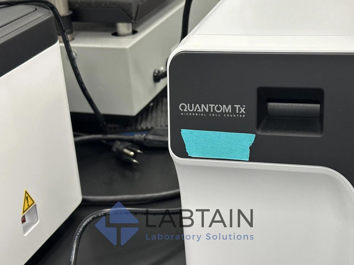 Used LOGOS Bio QUANTOM Tx Microbial Cell Counter | Centrifuge 8S | Mfg Year: 2022