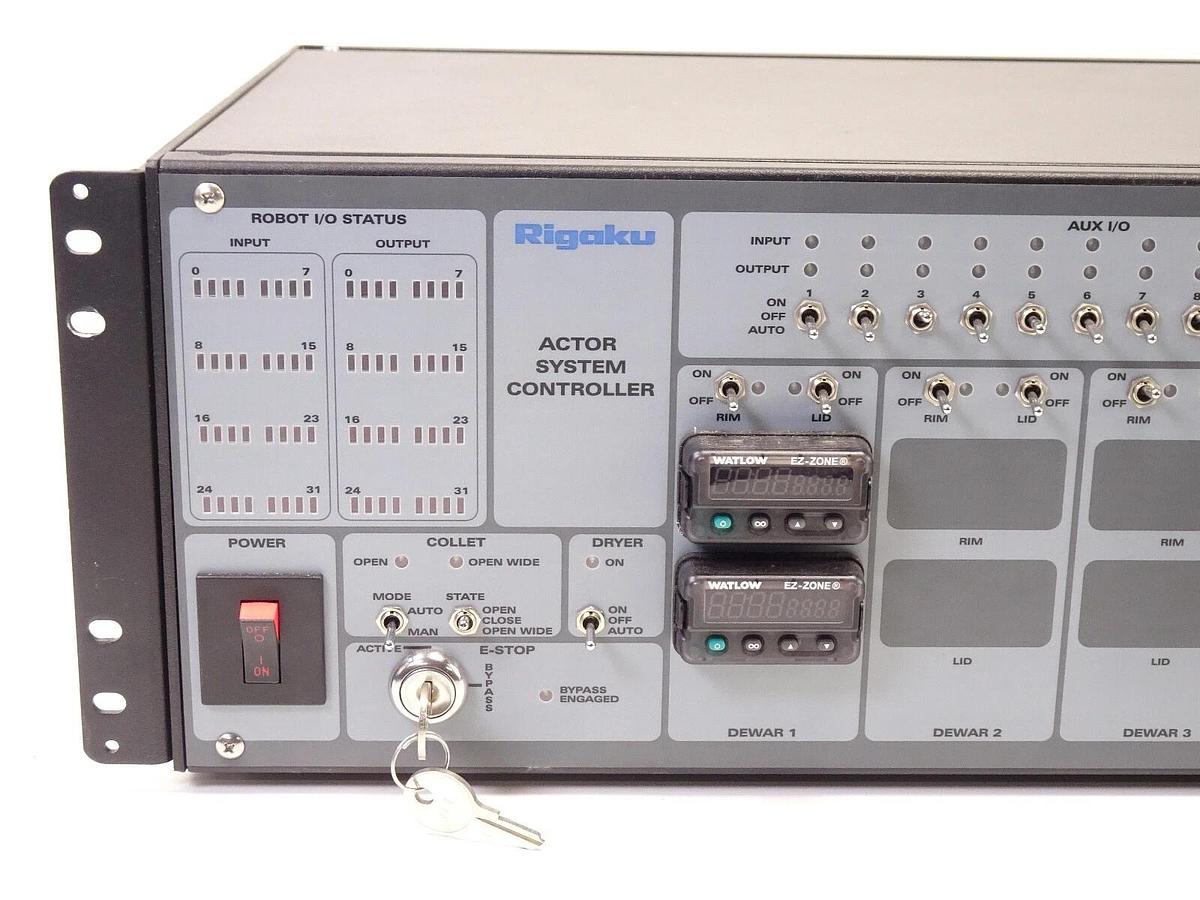 Used Rigaku Actor System Controller for Automated Crystal Transfer System