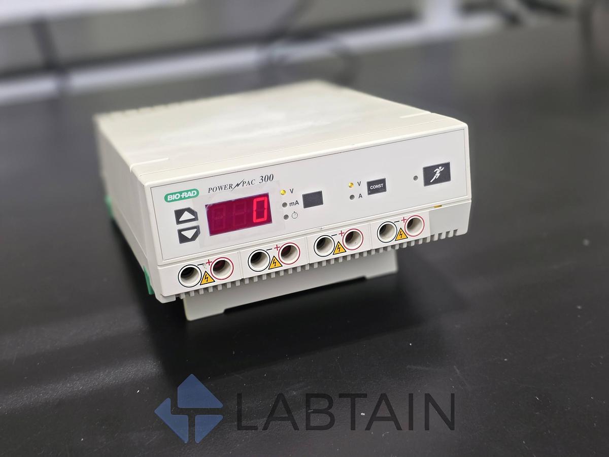 Used Bio-Rad PowerPac 300 Electrophoresis Power Supply 100-120V