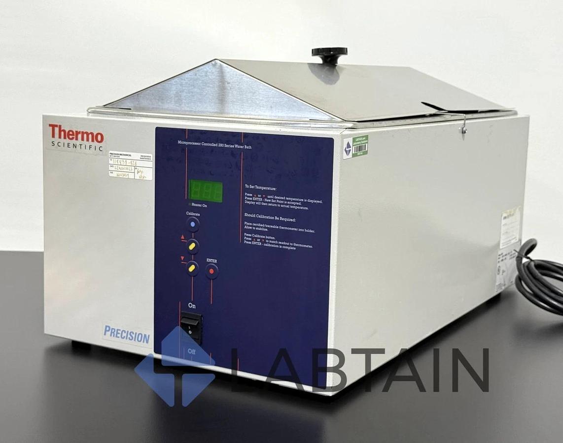 Used Thermo Fisher Microprocessor Contrtolled 280 Series Water Bath