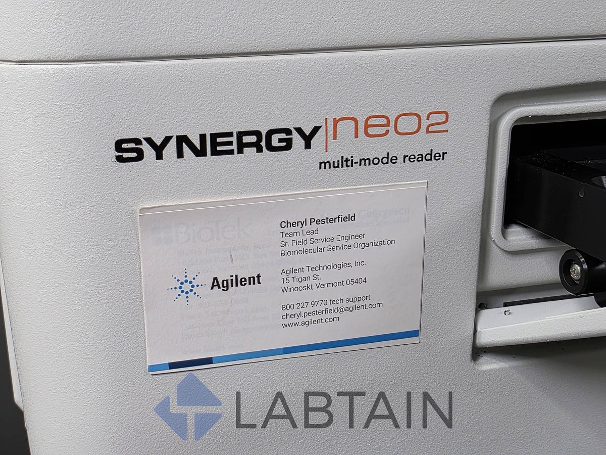 Used Agilent BioTek Synergy Neo2 Hybrid Multi-Mode Microplate Reader (NEO2MB) with Filter Cube Set — Used