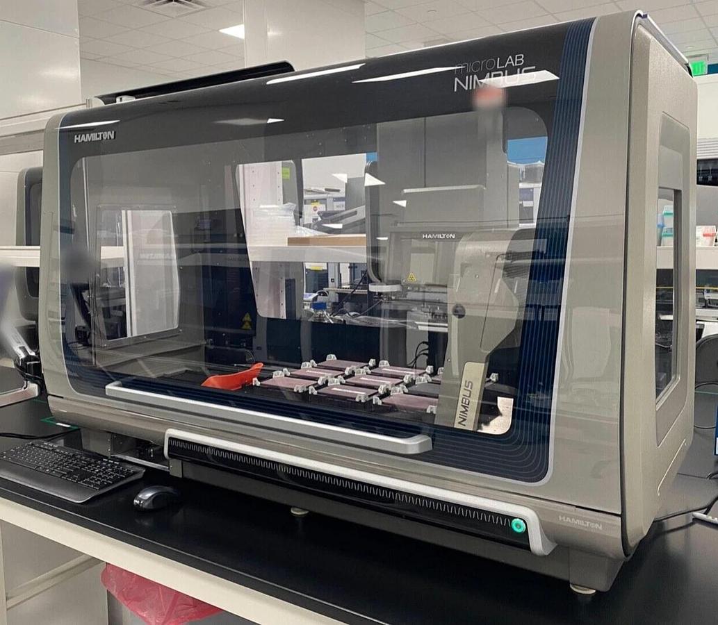 Used Hamilton Microlab Nimbus Automated Liquid Handler | Software | Lab Ready!