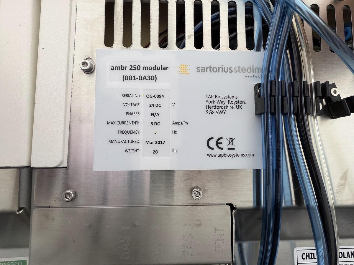 Used Sartorius ambr 250 Modular 8-Way Bioreactor System For Parts/Repair No Software
