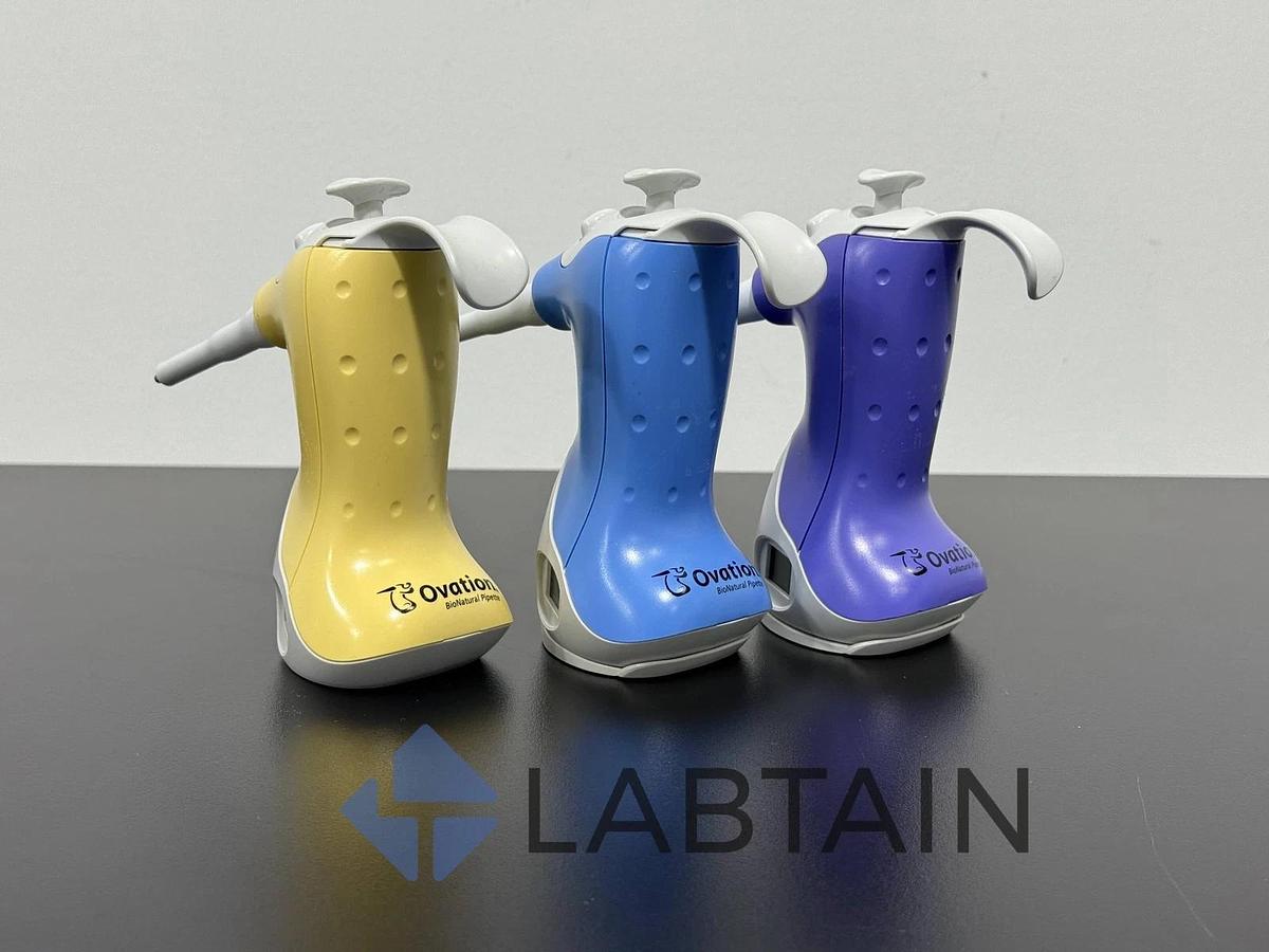 Used VistaLab Ovation ESC Electronic Pipette Lot - Models 0.5-1250ul