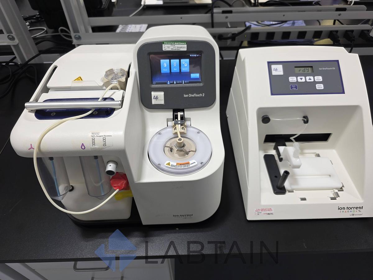 Used Life Technologies Ion OneTouch 2 & OneTouch ES Automated Template Prep System