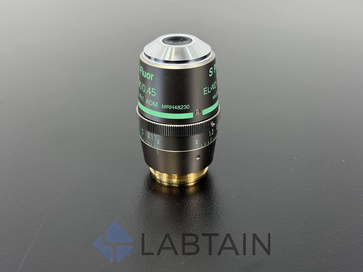 Used Nikon S Plan Fluor ELWD 20X/0.45 Ph1 ADM Microscope Objective MRH48230