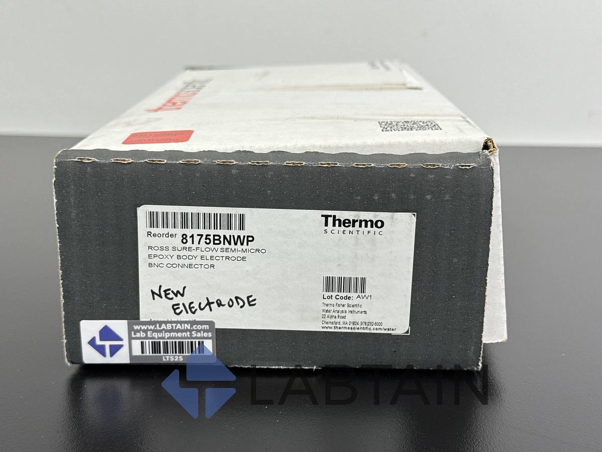 Used Thermo Scientific ROSS Sure-Flow Semi-Micro Epoxy Body Electrode – BNC Connector – P/N 8175BNWP – New