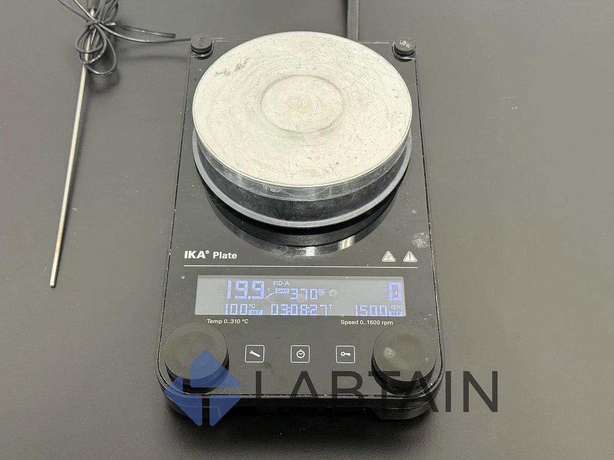 Used IKA PLATE S001 Magnetic Stirrer with Heating (1700rpm, 340°C)