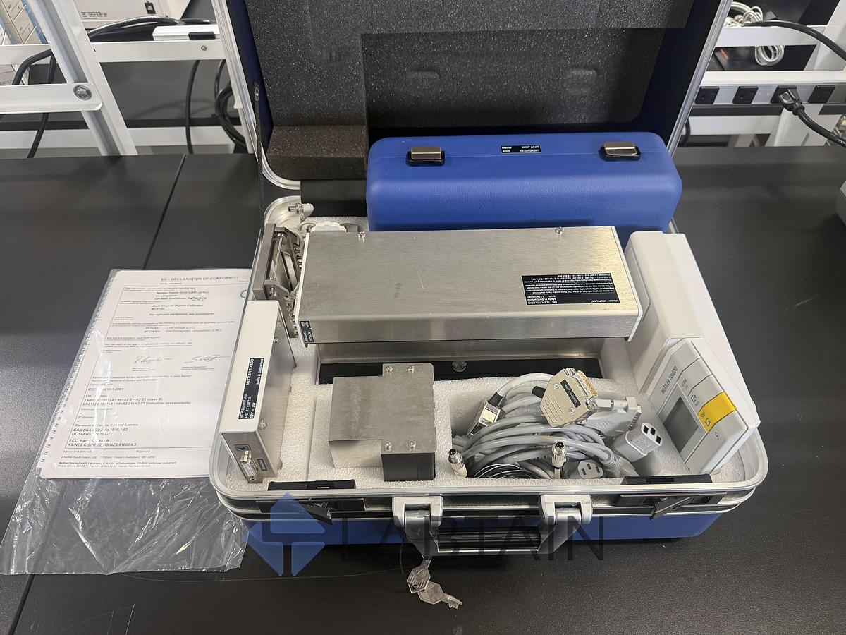 Used Mettler Toledo MCP105 Multi-Channel Pipette Calibration System