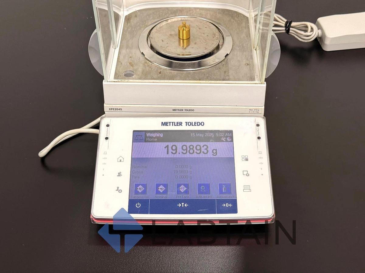 Used Mettler Toledo XPE204S Precision Balance Digital Scale