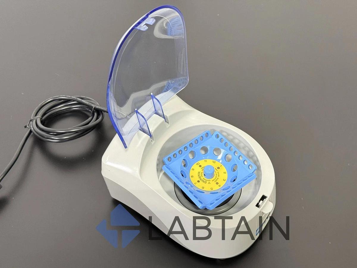 Used Benchmark Scientific MyFuge Mini Centrifuge – Dual Rotor – Compact 120V Lab Spinner – Excellent Condition