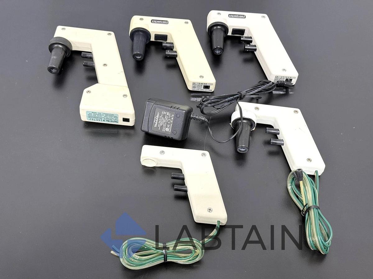 Used Lot of 5 Drummond Pipet-Aid and Pipet-Aid XP Electronic Pipet Controllers