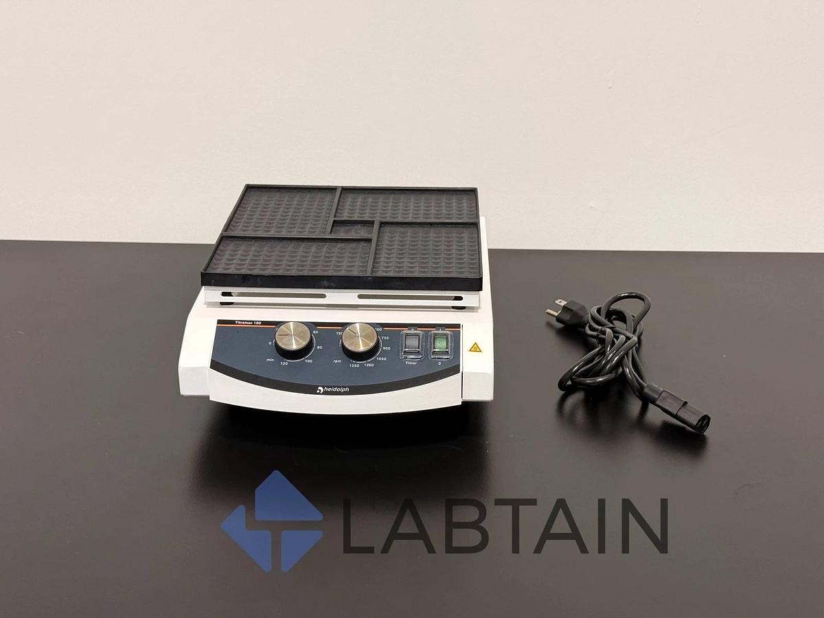 Used Heidolph Titramax 100 Microplate Orbital Shaker – 544-11200-04-5 – Tested