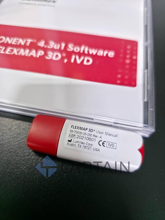 Used Luminex FLEXMAP 3D Multiplexing System w/ xPONENT 4.3 Software Media & Accessories - Used