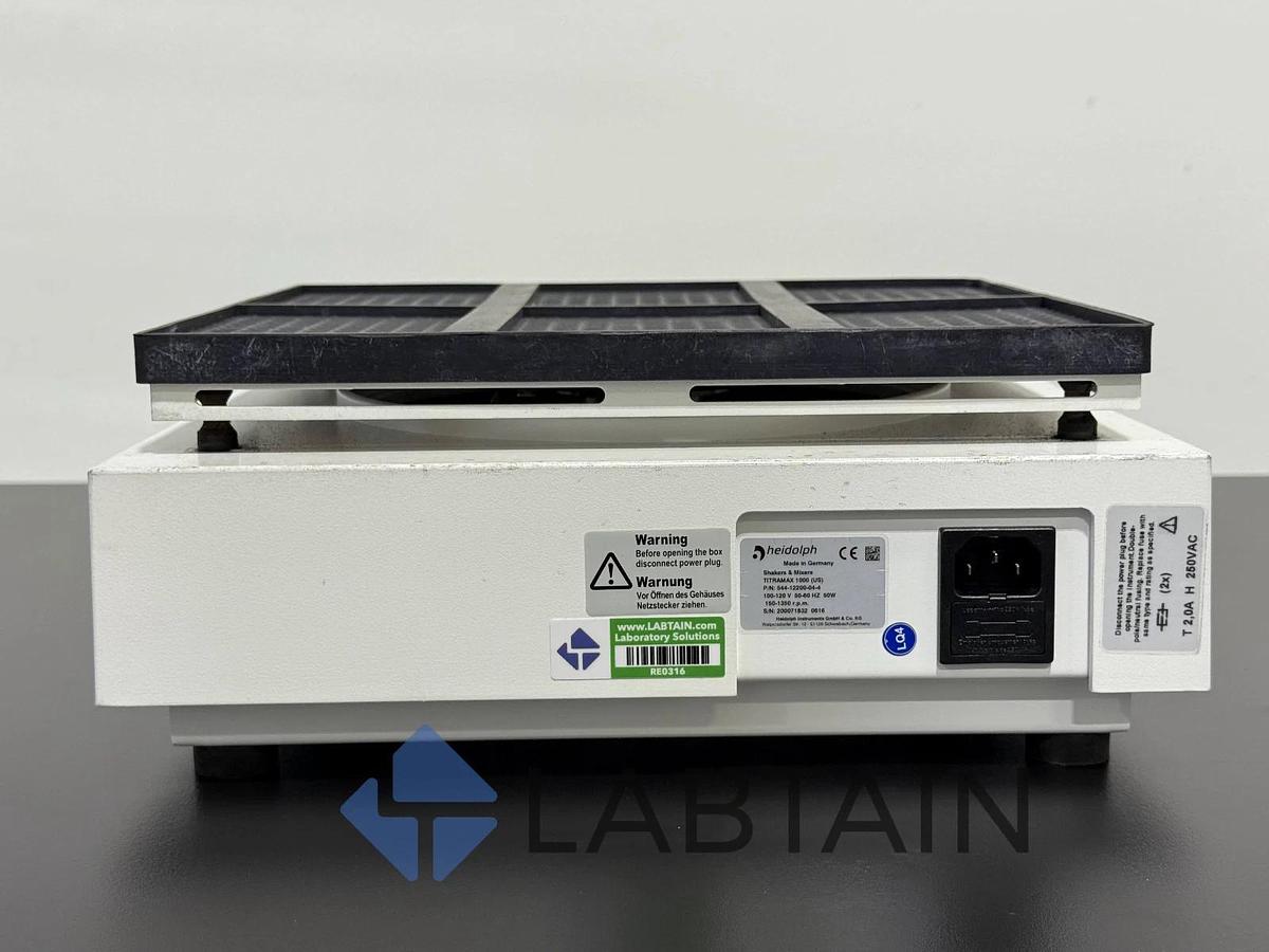 Used Heidolph Titramax 1000 Platform Shaker – Model 544-12200-04-4 – Excellent Condition