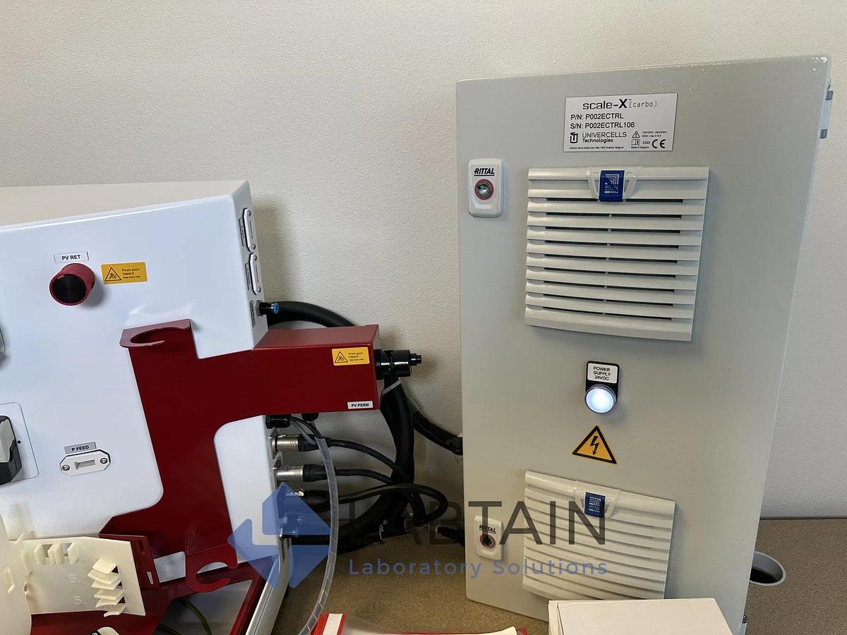 Used Univercells Scale-X Carbo P002ECTRL Bioreactor System - Amazing Condition