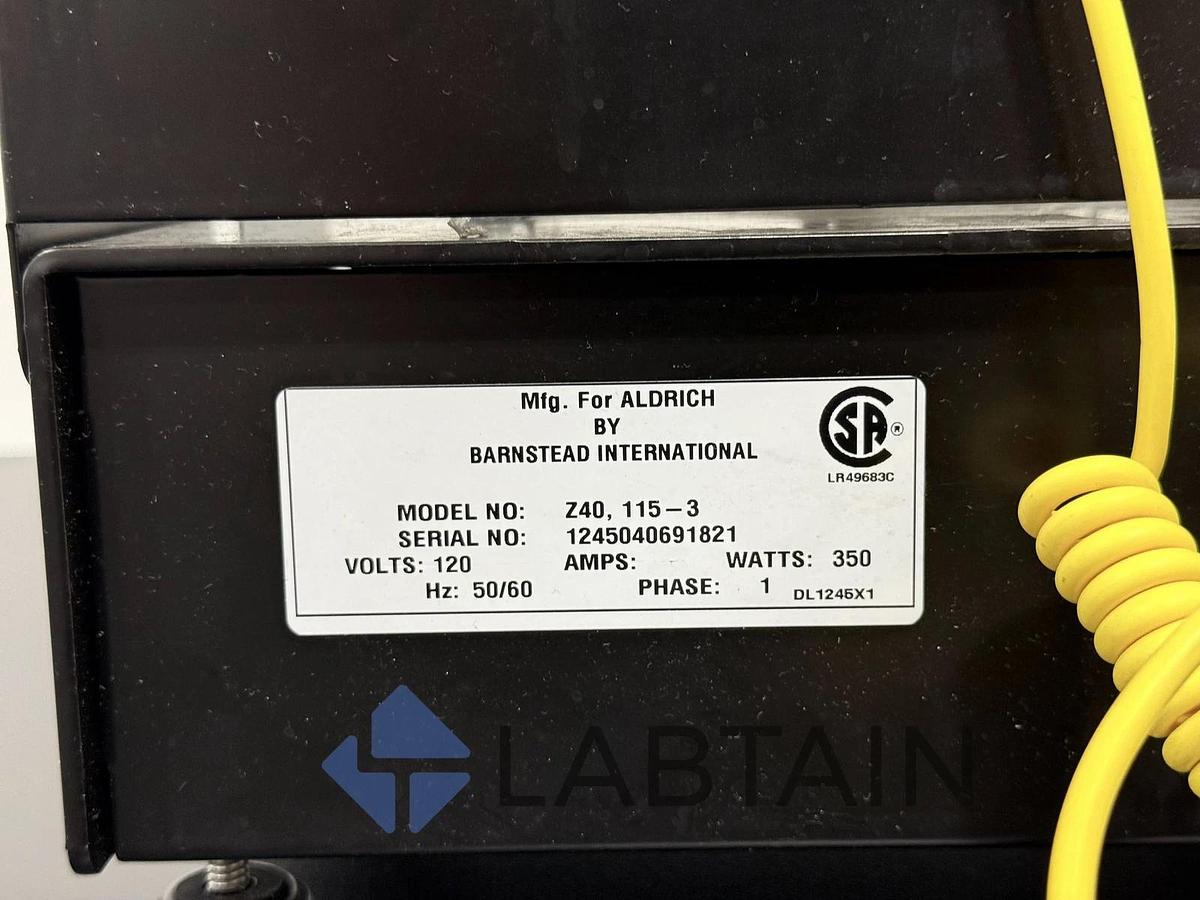 Used Aldrich Kugelrohr Short-Path Distillation Apparatus Z24 – Air Bath Oven – Used Condition