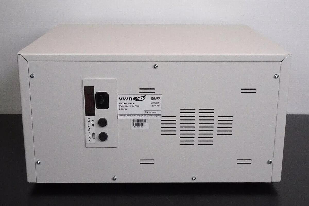Used Vwr Uv Crosslinker Hybridization Oven 254nm UV 89131-484