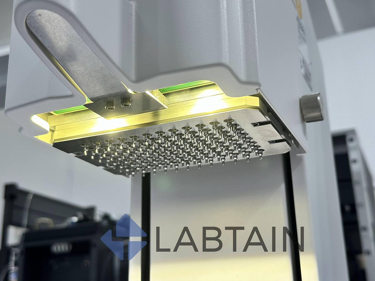 Used Integra VIAFLO 96 Electronic Pipetting System with 12.5 µL Head – 96-Channel – S/N 21092463 / Head S/N 10489 – Excellent Condition