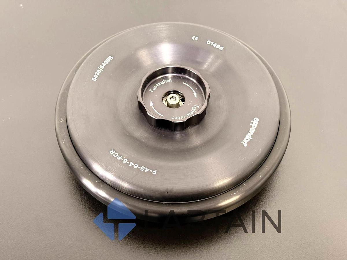 Used Eppendorf F-45-64-5-PCR Fixed-Angle Rotor for 5430/5430R Centrifuges – Tested
