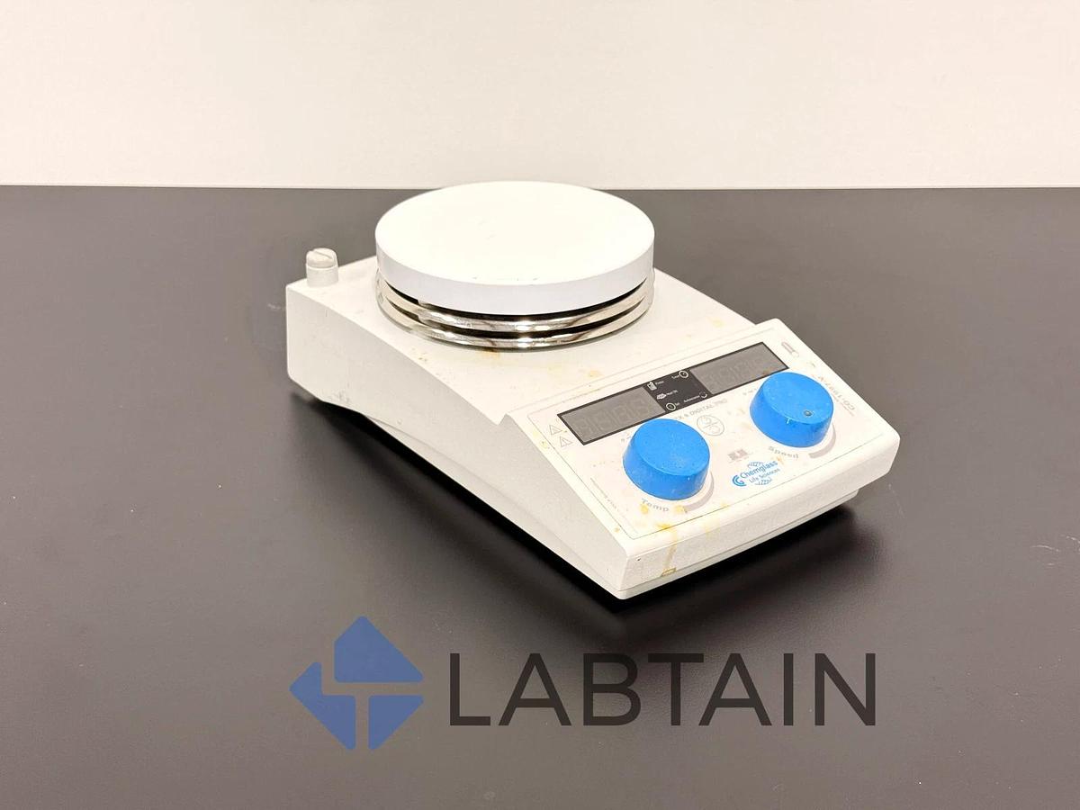 Used Chemglass CG-1997-V Arex 6 Digital Magnetic Hot Plate Stirrers