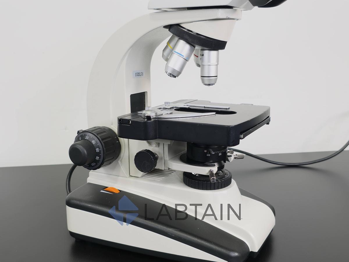 Used OEM Trinocular Compound Brightfield Microscope 40X-1000X Halogen